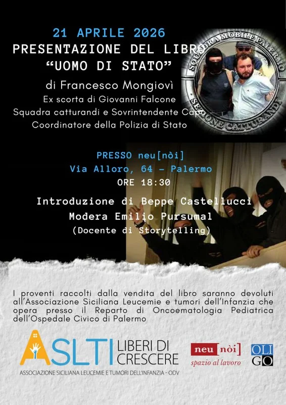Presentazione del libro "UOMO DI STATO" di Francesco Mongiovì